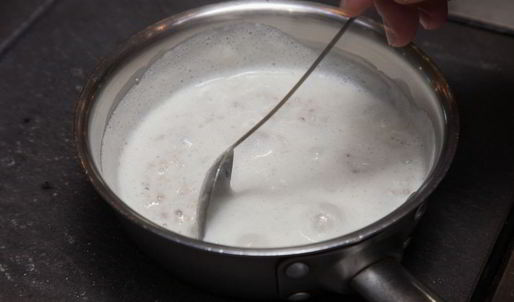 каша овсяная с жареными бананами