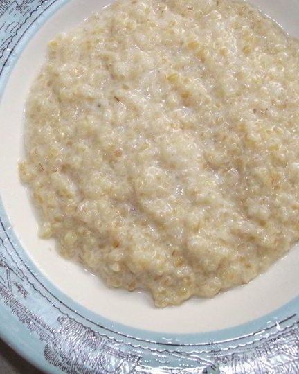 Рецепт каши пшеничной детской