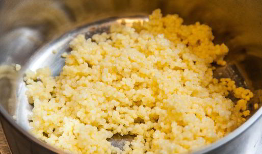 каша пшенная с тыквой и курагой