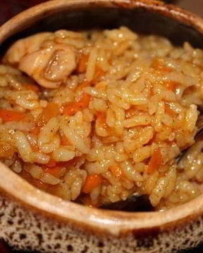 Каша с мясом в автоклаве