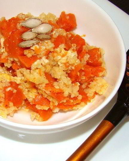 Рецепт каши тыквенной с пшеном