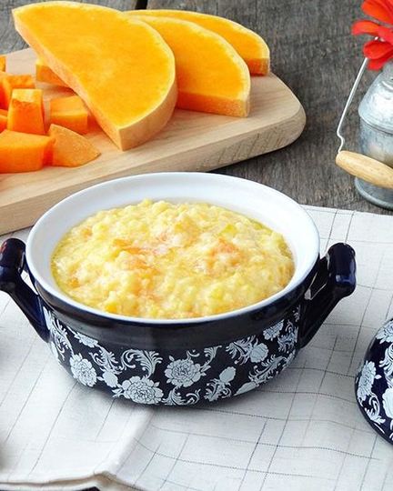 Рецепт кукурузная каша с тыквой в мультиварке
