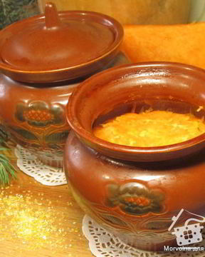 Кукурузная каша с тыквой