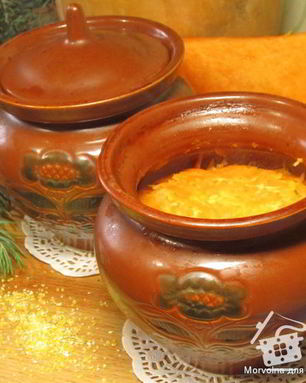 Кукурузная каша с тыквой