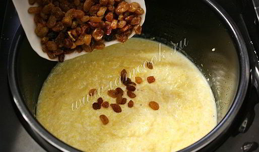 кукурузная каша в мультиварке