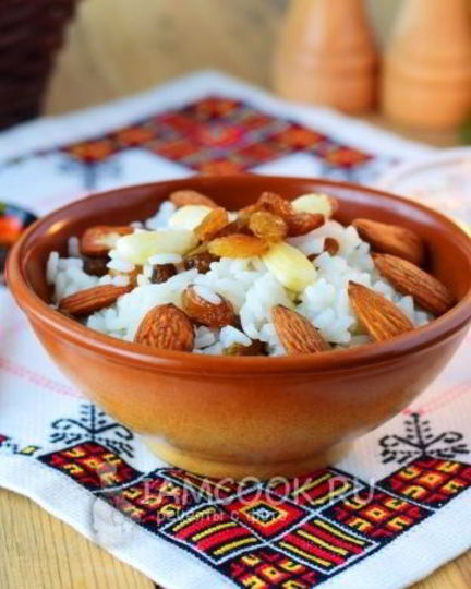 Рецепт кутьи из риса с изюмом поминальная