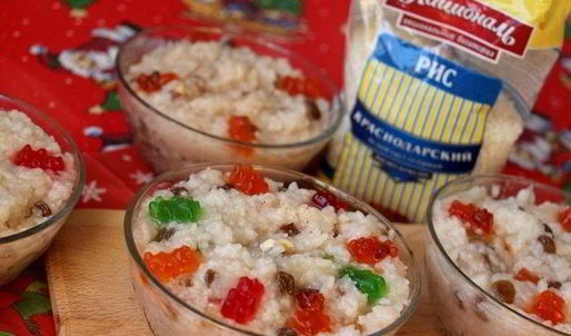 кутья из риса в мультиварке