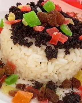 Кутья с рисом и изюмом