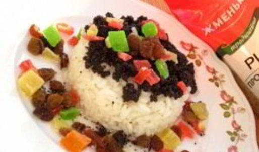 кутья с рисом и изюмом