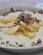 Манная каша с бананом