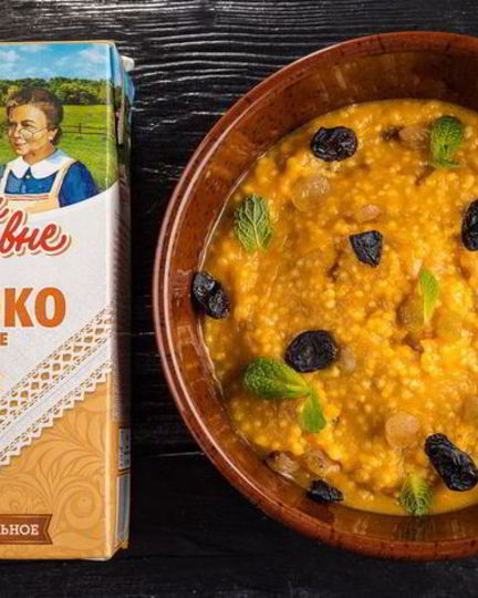 Рецепт молочной каши ароматной тыква