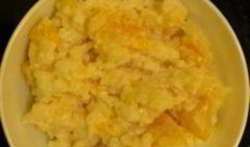 молочная каша с тыквой