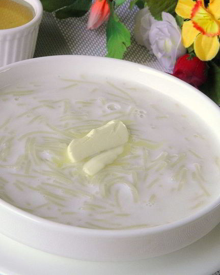 Рецепт молочной каши с вермишелью