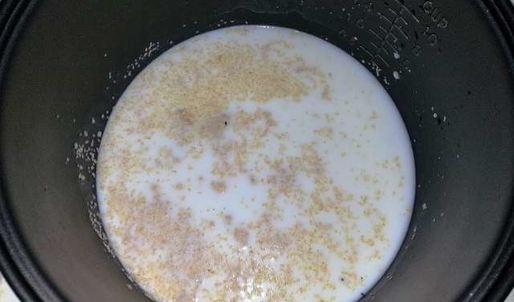 молочная каша в мультиварке