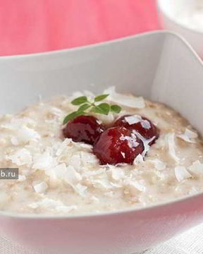Овсяная каша на молоке