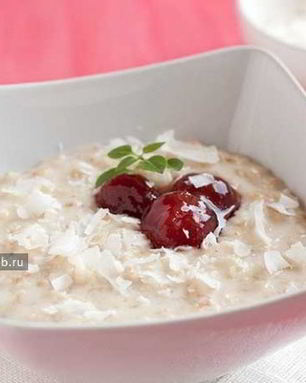 Овсяная каша на молоке
