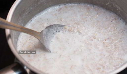 овсяная каша на молоке