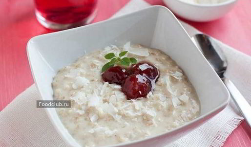 овсяная каша на молоке