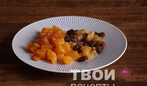 овсяная каша с сухофруктами