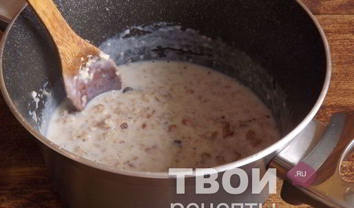 овсяная каша с сухофруктами