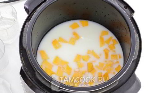 овсяная каша с тыквой
