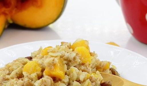 овсяная каша с тыквой