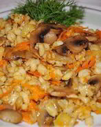 Перловая каша с грибами