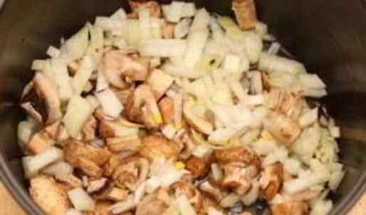 перловка с грибами в мультиварке