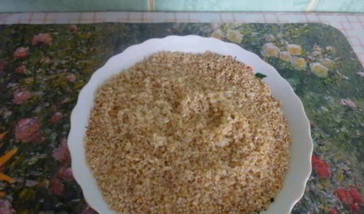 постная каша с тыквой