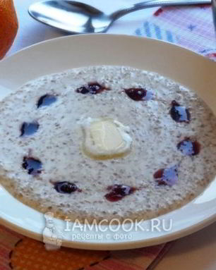 Пшеничная каша на молоке