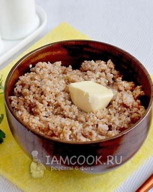 Пшеничная каша на воде