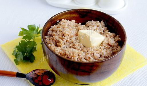 пшеничная каша на воде