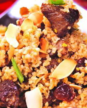 Пшеничная каша с бараниной