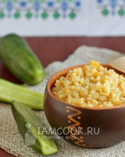 Рецепт пшеничной каши с морковью и луком
