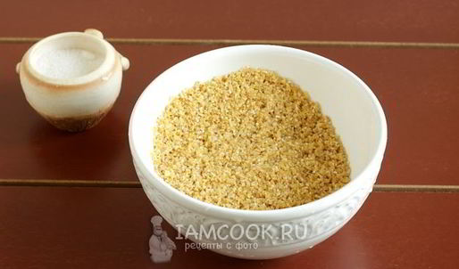 пшеничная каша с морковью и луком