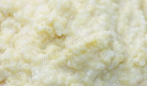 пшенная каша на молоке