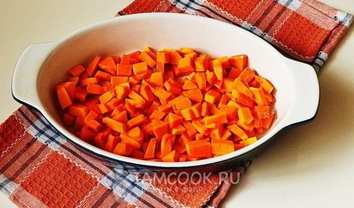 пшенная каша с тыквой в духовке