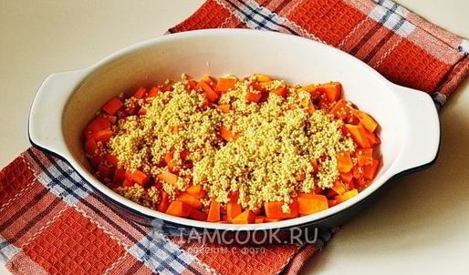 пшенная каша с тыквой в духовке