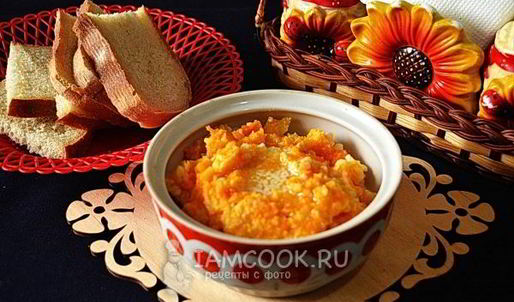 пшенная каша с тыквой в духовке