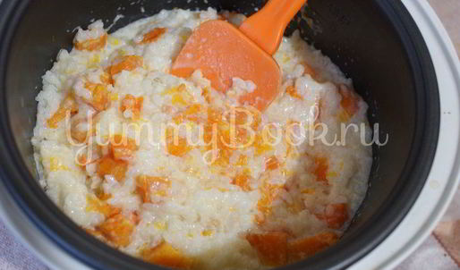 рисовая каша с тыквой в мультиварке