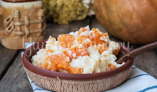 рисовая каша с тыквой в мультиварке