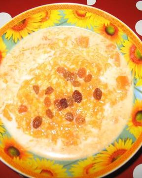 Тыквенная каша на молоке