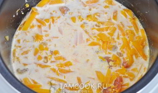 тыквенная каша с пшеном