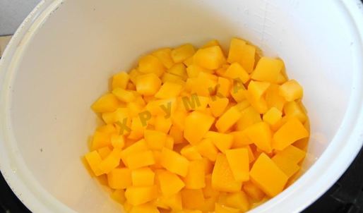 тыквенная каша в мультиварке