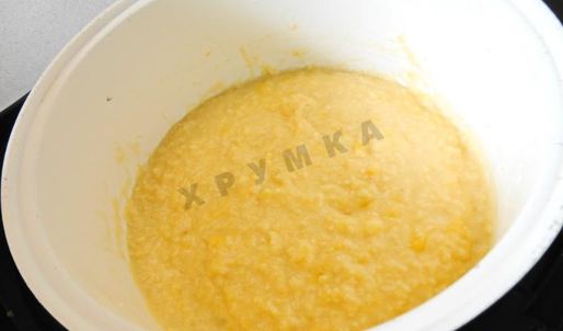 тыквенная каша в мультиварке