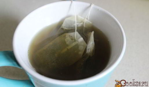 апельсиновый напиток с зеленым чаем