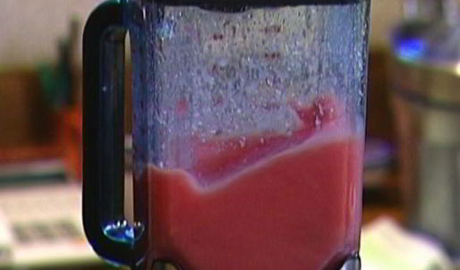 арбузный коктейль с лаймом и имбирем