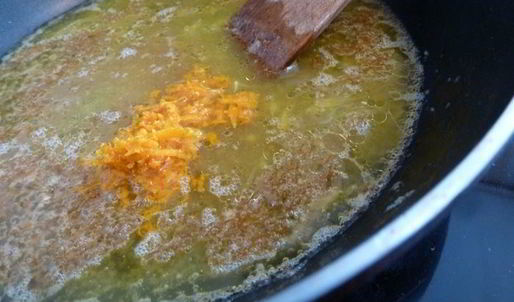 блинчики с сиропом из цитрусовых