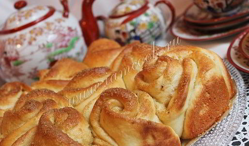 булочки с кленовым сиропом