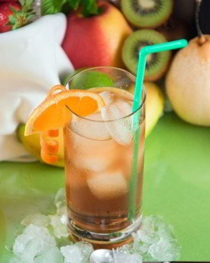 Рецепт апельсинового холодного чая